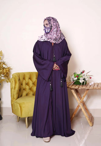 Shuttle Lace Abaya