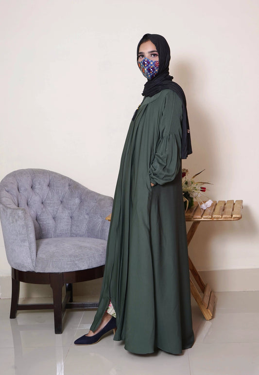 Pocket Zipper Abaya