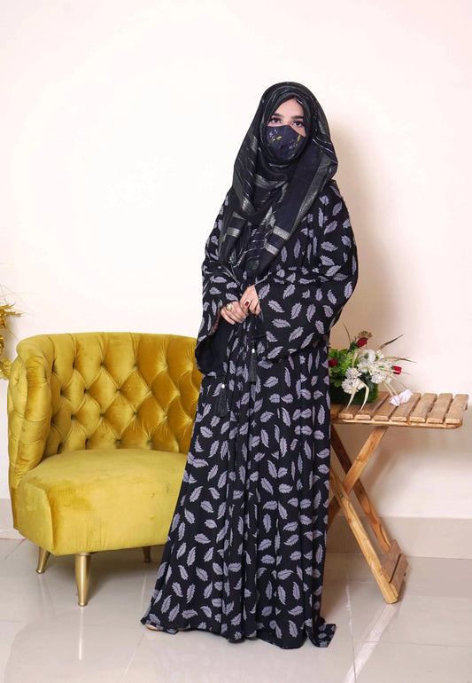 Leaf Style Abaya