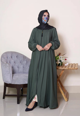 Pocket Zipper Abaya