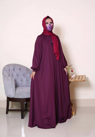 Zipper Abaya