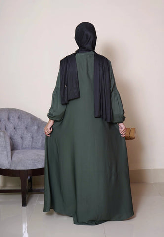 Pocket Zipper Abaya