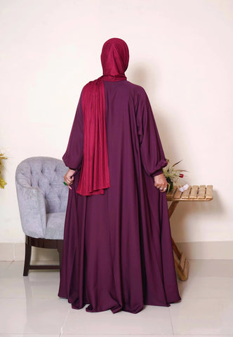 Zipper Abaya