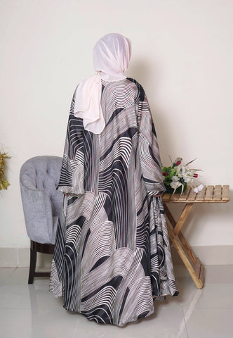 Zig Zag Abaya